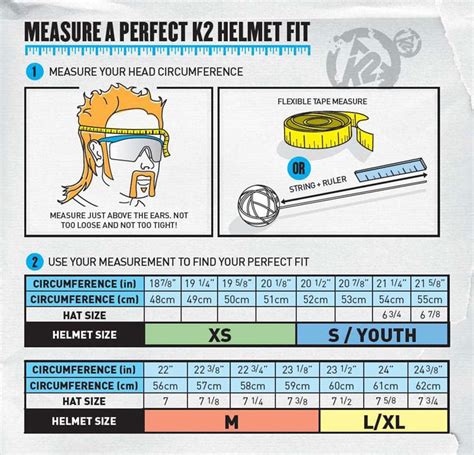 evo ski helmet size chart.